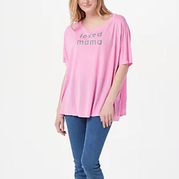 Ali & Mally by Peace Love World Mama's Modal Knit Tee - Picture 2 of 4